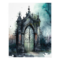 Das Design der gotischen Friedhof Gate Serie 11