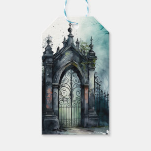 Das Design der gotischen Friedhof Gate Serie 11 Geschenkanhänger