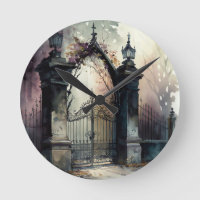Das Design der gotischen Friedhof Gate Serie 12