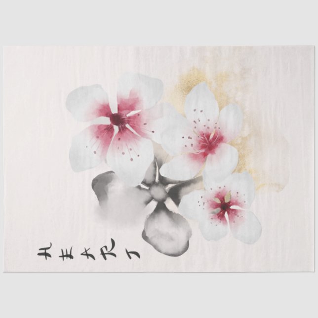 Das Design der Okinawa-Serie 13 Seidenpapier (Vorderseite)