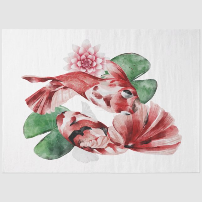 Das Design der Okinawa-Serie 21 Seidenpapier (Vorderseite)