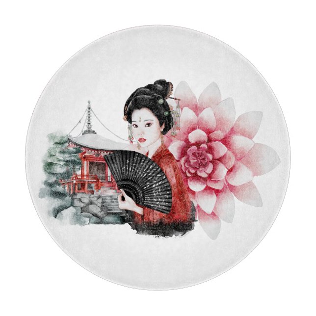 Das Design der Okinawa-Serie 36 Schneidebrett (Vorderseite)