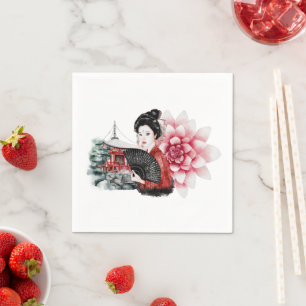 Das Design der Okinawa-Serie 36 Serviette