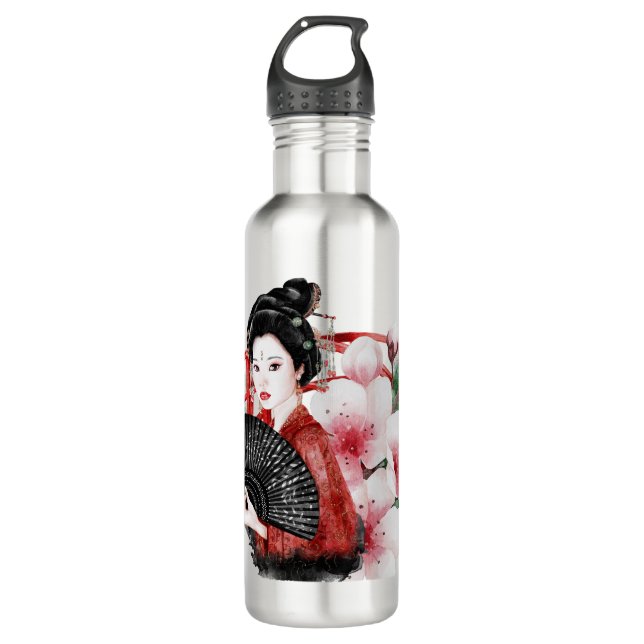 Das Design der Okinawa-Serie 38 Edelstahlflasche (Vorderseite)