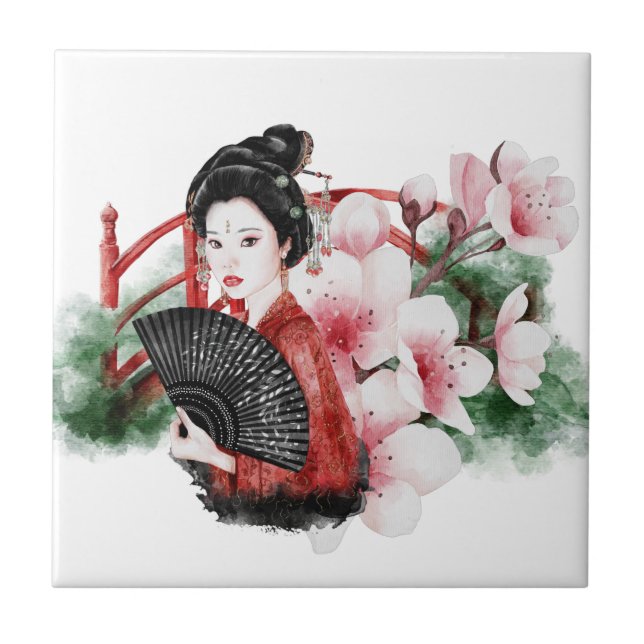 Das Design der Okinawa-Serie 38 Fliese (Vorderseite)