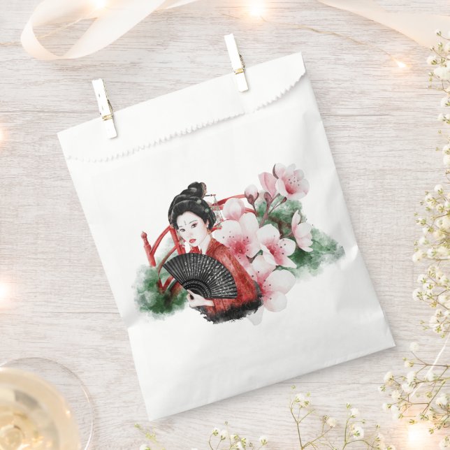 Das Design der Okinawa-Serie 38 Geschenktütchen (Ausgeschnitten)