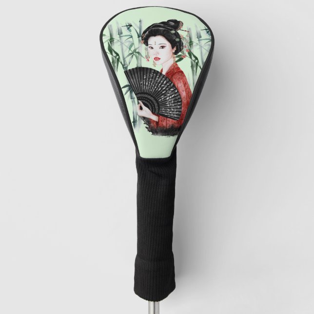 Das Design der Okinawa-Serie 40 Golf Headcover (Vorderseite)