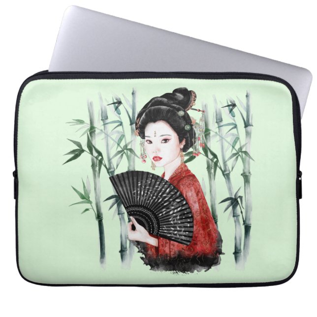 Das Design der Okinawa-Serie 40 Laptopschutzhülle (Vorderseite)