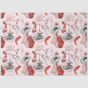 Das Design der Okinawa-Serie 5 Seidenpapier