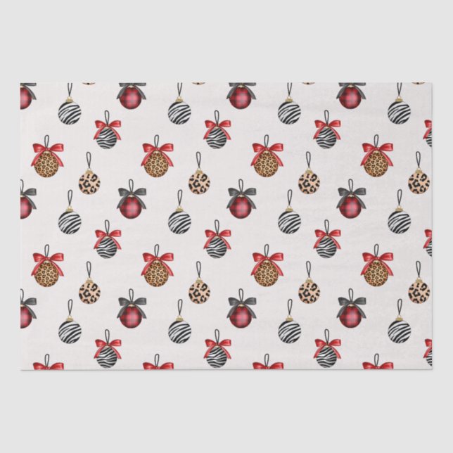 Das Design der Weihnachtsschmuck für Tiere wurde Seidenpapier (Vorderseite)