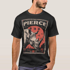 Das Design des Rhinoceros Wildlife Powers T-Shirt
