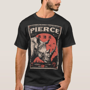 Das Design des Rhinoceros Wildlife Powers T-Shirt