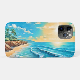 Das Design des Sunlit Beach Waves Case-Mate iPhone Hülle