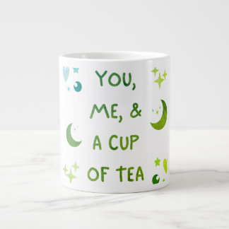 Das Design einer Tasse Tee-Tasse