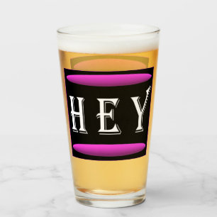 Das Design ist schwarz und lila und weiß Glas