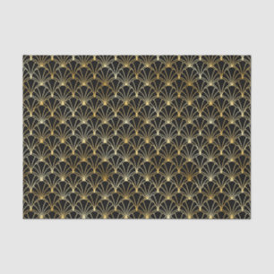 Das Design und das Design der Schwarzen Kunst Seidenpapier