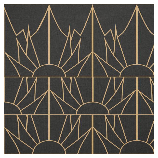 Das Design und das Design der Schwarzen Kunst Stoff (Muster)