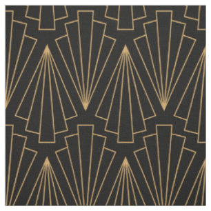 Das Design und das Design der Schwarzen Kunst Stoff