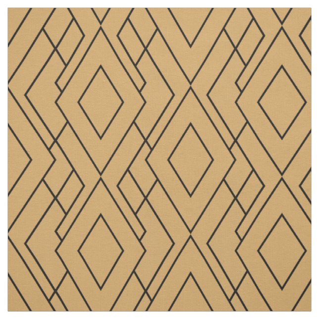 Das Design und das Design der Schwarzen Kunst Stoff (Muster)