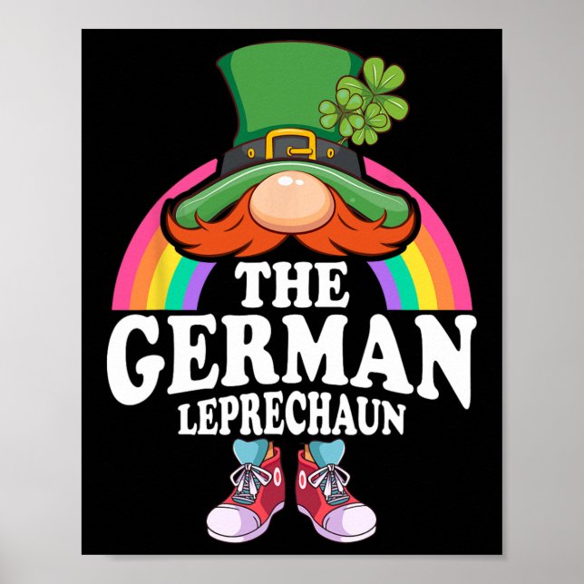 Das deutsche Leprechaun St. Patricks Day Kostüm Poster (Vorne)