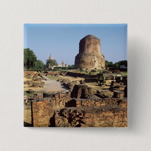 Das Dhamekh stupa, ANZEIGE c.500 Button
