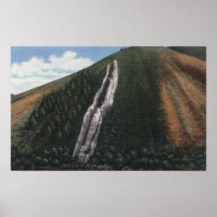 Das Dia des Teufels nahe Utah-Wyoming Grenze Poster