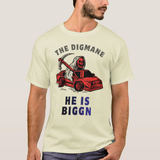 DAS DIGGMAN-T-SHIRT MIT LUSTIGEM GRAFIKDRUCK T-Shirt