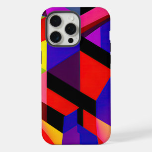 "Das digitale Mosaik: Eine hypermoderne Vision" iPhone 15 Pro Max Hülle