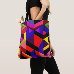 "Das digitale Mosaik: Eine hypermoderne Vision" Tasche