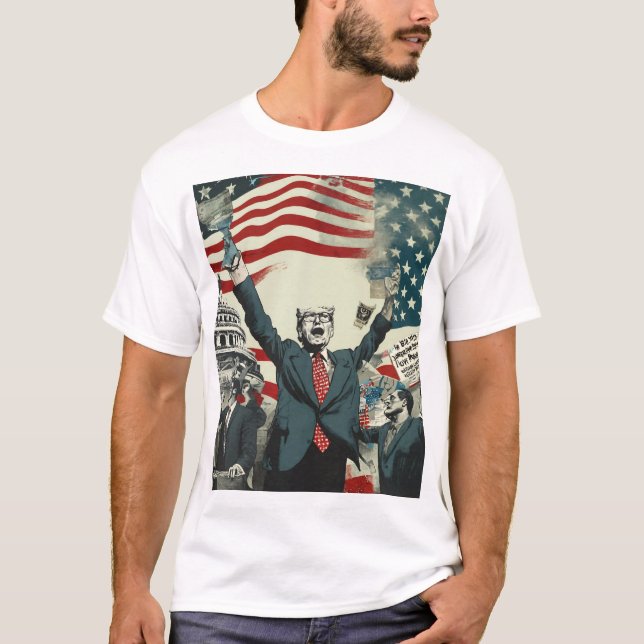 Das Dilemma der Demokratie: Power, Gier und Einflu T-Shirt (Vorderseite)