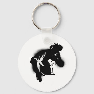 Das DJ Schlüsselanhänger