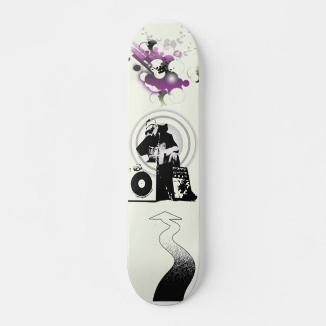 Das DJ Skateboard (Vorne)