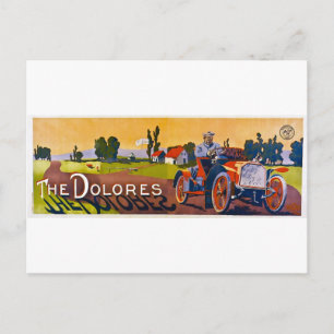 Das Dolores Automobil Postkarte