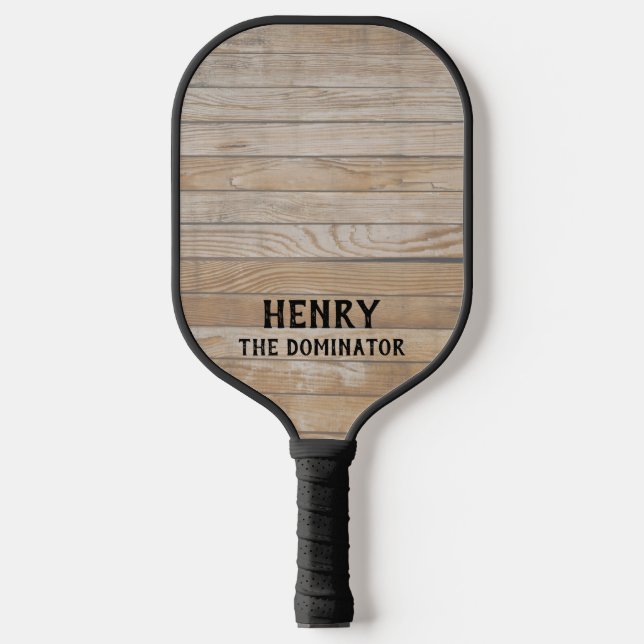 Das Dominator-Holz Pickleball Schläger (Vorderseite)