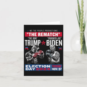 Das Don und Crooked Joe Biden - Pro Trump Karte