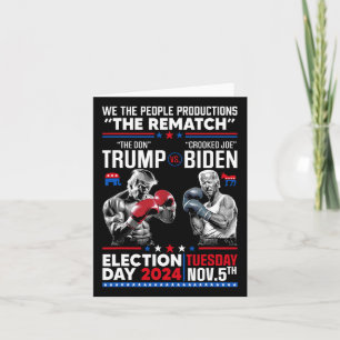 Das Don und Crooked Joe Biden - Pro Trump Karte