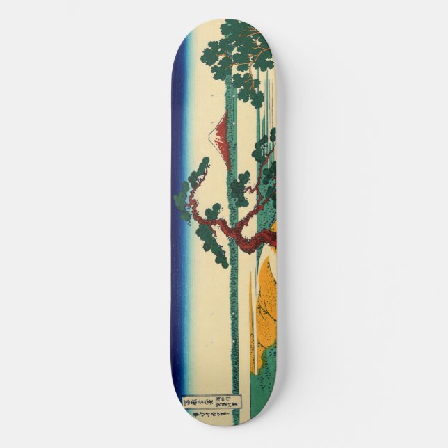 Das Dorf Sekiya am Sumida Skateboard (Vorderseite)
