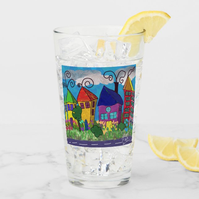 Das Dorfglas Glas (Rückseite Ice)