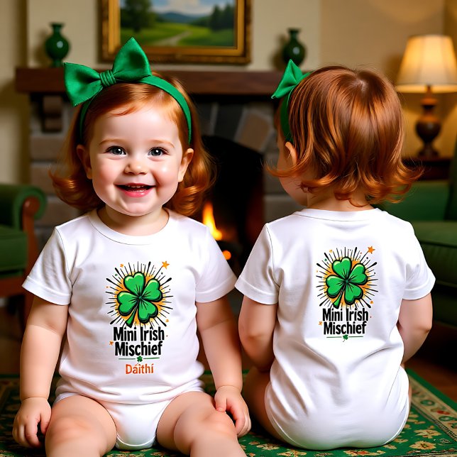Das Double Trouble Clover Tee (The Double Trouble Clover Tee, customizable)