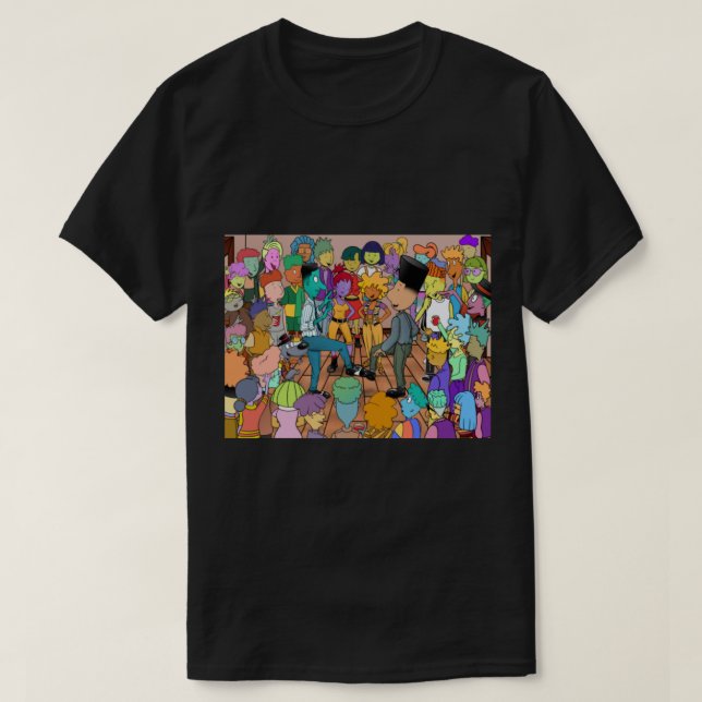 Das Doug House-Party T-Shirt (Design vorne)