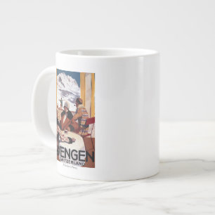 Das Downhill-Club-Werbeplakat Jumbo-Tasse