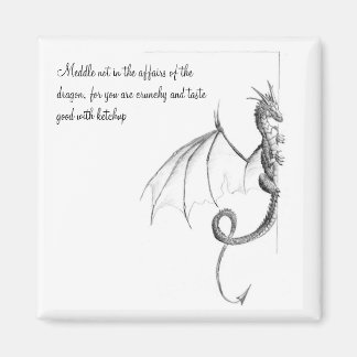 Das Dragon Page Magnet