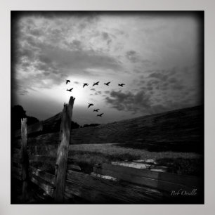 Das Drängen für das Gehen Poster