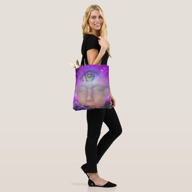 Das dritte Auge Chakra - Symbolvermögen Tasche (Am Model)