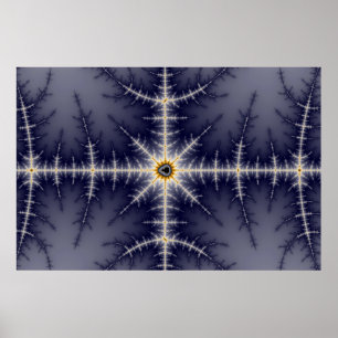Das dritte Auge - Fraktal Poster