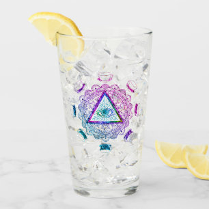 Das dritte Auge sieht den Augapfel-Cup Glas