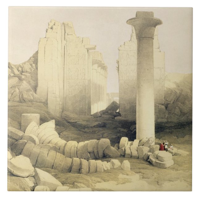 Das Dromos oder der zentrale Hall des großen Fliese (Vorderseite)