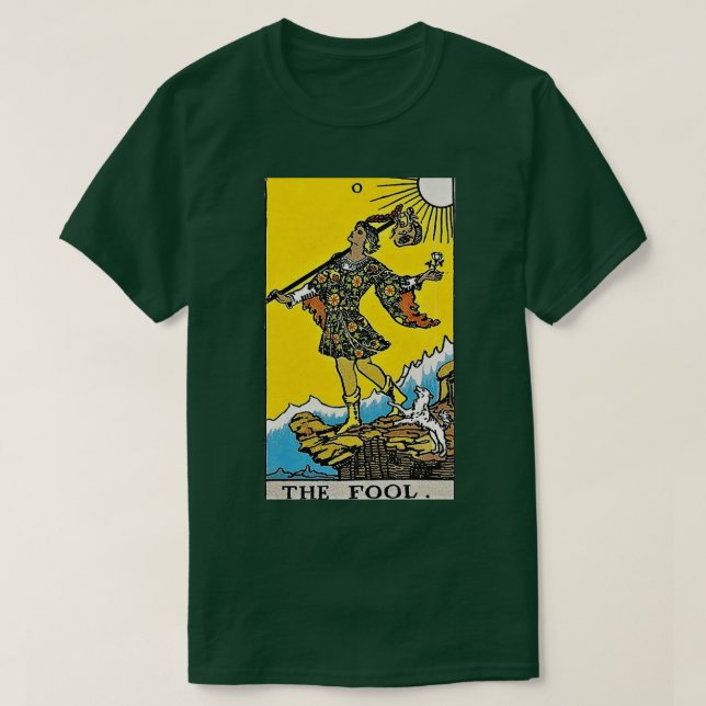 Das dumme Tarot T-Shirt (Design vorne)