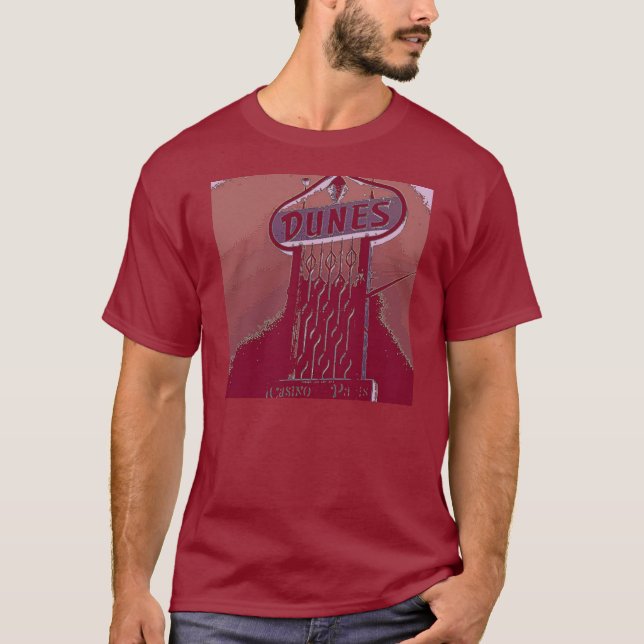Das Dunes Casino Las Vegas T-Shirt (Vorderseite)
