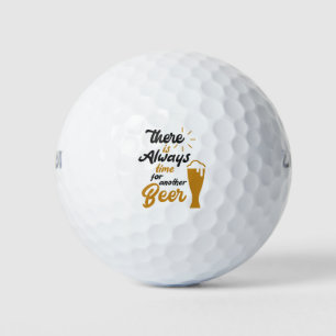 Das dunkelste Bier Golfball